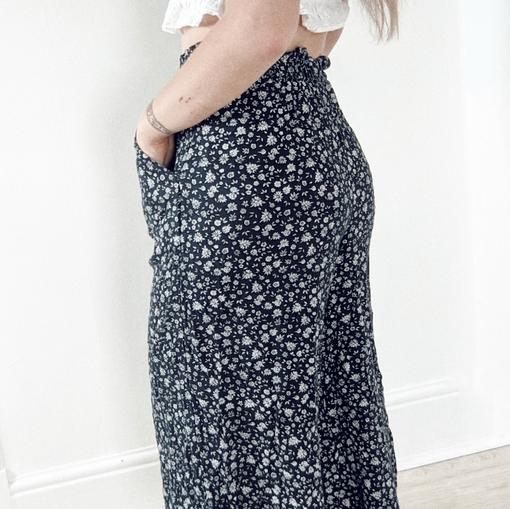 floral palazzo pants
